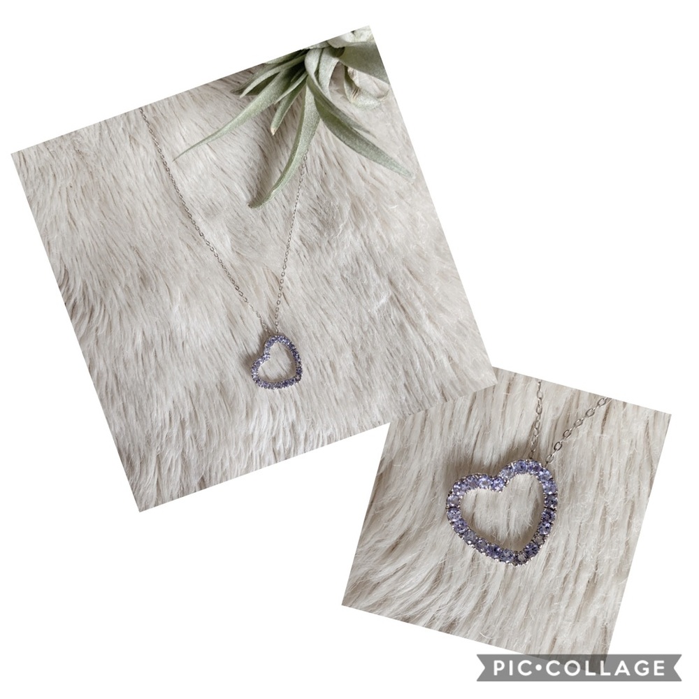 💙2/$30💙 Blue heart necklace